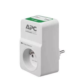 APC Essential SurgeArrest 1 češka vtičnica, 2-portni polnilnik USB