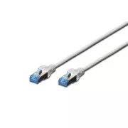 Digitus Patch kabel, SF-UTP, CAT 5e, AWG 26/7, bakren, siv 1m