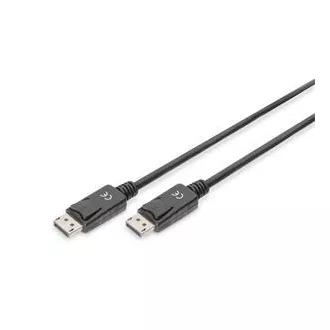 Digitus DisplayPort 1.2 priključni kabel, DP M/M, 2,0 m, z zaskočnikom, Ultra HD 4K, bl Digitus DisplayPort 1.2 priključni kabel, DP M/M, 2,0 m, z zaskočnikom, Ultra HD 4K, bl