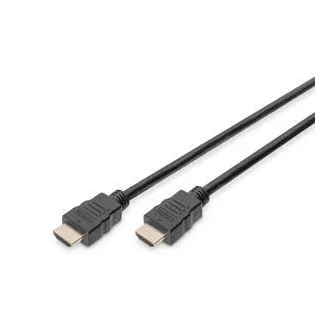 Digitus Hitri priključni kabel HDMI, tip A M/M, 2,0 m, Ultra HD 60p, zlat, bl