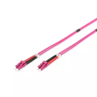 DIGITUS Optični vmesni kabel, od LC do LC, večmodni OM4 - 50/125 µ, dvostranski, dolžina 1 m DIGITUS Optični vmesni kabel, od LC do LC, večmodni OM4 - 50/125 µ, dvostranski, dolžina 1 m