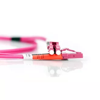 DIGITUS Optični vmesni kabel, od LC do LC, večmodni OM4 - 50/125 µ, dvostranski, dolžina 1 m DIGITUS Optični vmesni kabel, od LC do LC, večmodni OM4 - 50/125 µ, dvostranski, dolžina 1 m