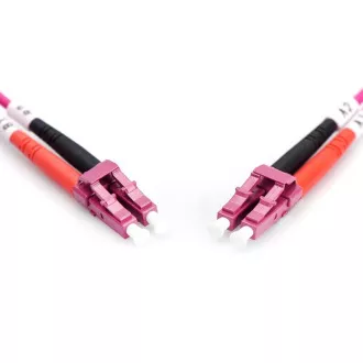 DIGITUS Optični vmesni kabel, od LC do LC, večmodni OM4 - 50/125 µ, dvostranski, dolžina 1 m DIGITUS Optični vmesni kabel, od LC do LC, večmodni OM4 - 50/125 µ, dvostranski, dolžina 1 m