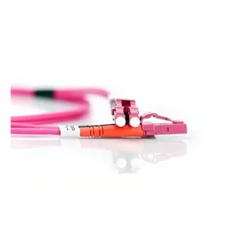 DIGITUS Optični vmesni kabel, od LC do LC, večmodni OM4 - 50/125 µ, dvostranski, dolžina 1 m DIGITUS Optični vmesni kabel, od LC do LC, večmodni OM4 - 50/125 µ, dvostranski, dolžina 1 m