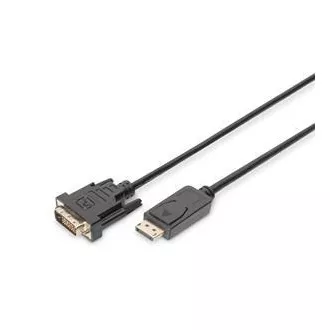 Digitus DisplayPort priključni kabel, DP/M- DVI (24 1)/M 2,0 m