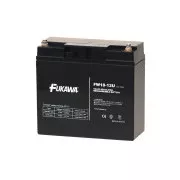 Akumulator FUKAWA FW 18-12 U (12V; 18Ah; navoj M5; življenjska doba 5 let)