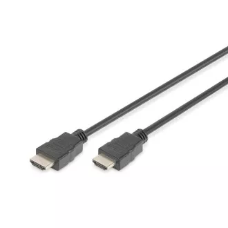 Digitus HDMI High Speed   Ethernet priključni kabel, 2x zaščiten, 3 m