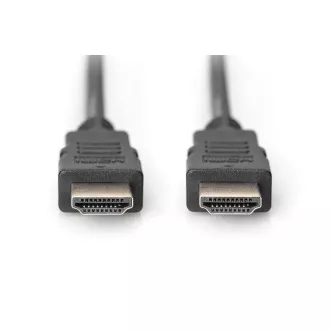 Digitus HDMI High Speed   Ethernet priključni kabel, 2x zaščiten, 3 m