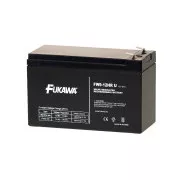 Baterija FUKAWA FW 9-12 HRU (12V; 9Ah; pritrditev 6,3 mm; življenjska doba 5 let)