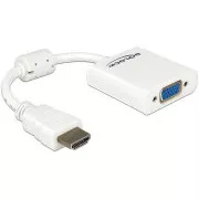 Delock adapter HDMI-A (moški) > VGA (ženski)