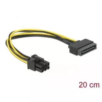 Delock napajalni kabel SATA 15 pin na 6 pin PCI Express