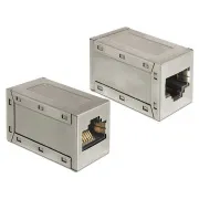Delock RJ45 ženski/ženski priključek Cat.6a