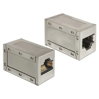 Delock RJ45 ženski/ženski priključek Cat.6a