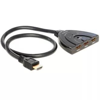 Delock HDMI 3 - 1 dvosmerno stikalo/razdelilnik Delock HDMI 3 - 1 dvosmerno stikalo/razdelilnik