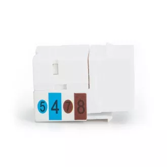 DIGITUS Keystone vtič CAT 5e, neekraniran RJ45 za LSA, bel DIGITUS Keystone vtič CAT 5e, neekraniran RJ45 za LSA, bel