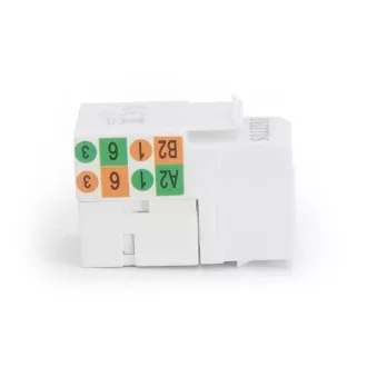 DIGITUS Keystone vtič CAT 5e, neekraniran RJ45 za LSA, bel DIGITUS Keystone vtič CAT 5e, neekraniran RJ45 za LSA, bel
