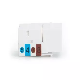 DIGITUS Keystone vtič CAT 5e, neekraniran RJ45 za LSA, bel DIGITUS Keystone vtič CAT 5e, neekraniran RJ45 za LSA, bel