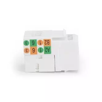 DIGITUS Keystone vtič CAT 5e, neekraniran RJ45 za LSA, bel DIGITUS Keystone vtič CAT 5e, neekraniran RJ45 za LSA, bel
