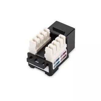 Digitus CAT 6 Keystone Jack, neekraniran RJ45 za LSA, črn