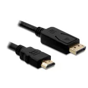 Delock DisplayPort moški na HDMI moški kabel, dolžina 2m