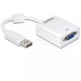 Delock adapter DisplayPort (moški) za VGA (ženski)