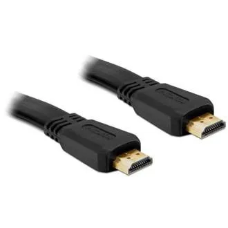 Delock HDMI 1.4 kabel A/A moški/moški, ploščat, dolžina 5 metrov