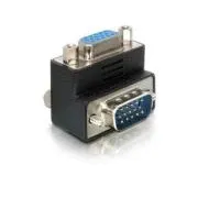 Delock VGA-adapter, moški -> ženski, pravokoten
