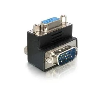 Delock VGA-adapter, moški -> ženski, pravokoten