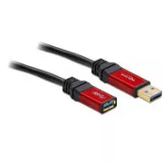 Delock USB 3.0 moški/ženska A/A podaljšek kabla dolžine 5m Premium