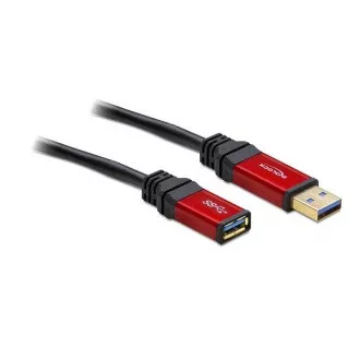Delock USB 3.0 moški/ženska A/A podaljšek kabla dolžine 5m Premium