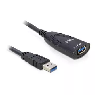 Delock USB 3.0 A/A podaljšek, moški/ženska, dolžina 5 m z aktivnim ojačanjem