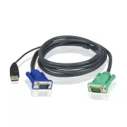 ATEN integrirani kabel 2L-5202U za KVM USB 1,8 M