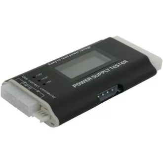 Tester DeLock ATX source III (24-pin), LCD zaslon