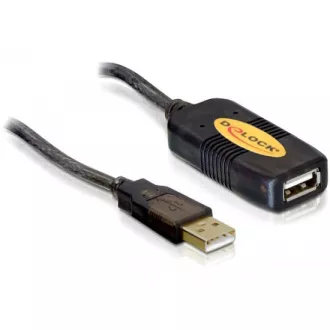 Delock Kabel USB 2.0, podaljšek A-A moški/ženska 5m, aktivni