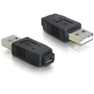 Delock adapter iz micro USB A B (ženski) na USB A (moški) Delock adapter iz micro USB A B (ženski) na USB A (moški)