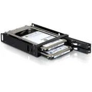 DeLock zamenljiv okvir 3,5" za 2x 2,5" SATA HDD