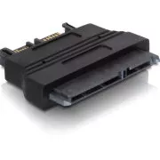 Adapter DeLock SATA 22-pin ženski -> Slim SATA 7 6-pin moški