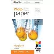 Fotopapir COLORWAY/ visok sijaj 180g/m2, 10x15/ 100 kosov