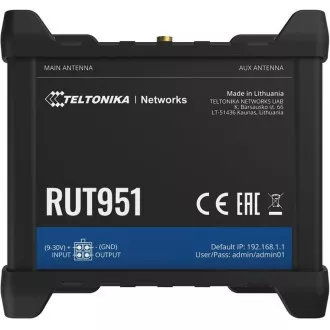 Teltonika LTE Cat 4 industrijski mobilni usmerjevalnik - RUT951