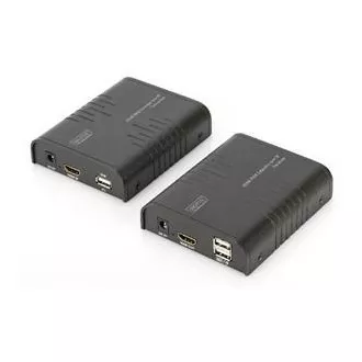 DIGITUS HDMI KVM podaljšek, 120 m, Full HD, 1080p po omrežnem kablu (Cat 5, 5E, 6), DIGITUS HDMI KVM podaljšek, 120 m, Full HD, 1080p po omrežnem kablu (Cat 5, 5E, 6),