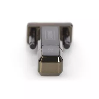 Pretvornik DIGITUS USB 2.0 na serijski vmesnik, DSUB 9M, vključno z. kablom USB A 80 cm Pretvornik DIGITUS USB 2.0 na serijski vmesnik, DSUB 9M, vključno z. kablom USB A 80 cm