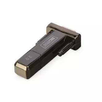 Pretvornik DIGITUS USB 2.0 na serijski vmesnik, DSUB 9M, vključno z. kablom USB A 80 cm Pretvornik DIGITUS USB 2.0 na serijski vmesnik, DSUB 9M, vključno z. kablom USB A 80 cm
