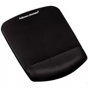Podloga za miško in zapestje Fellowes PlushTouch črna