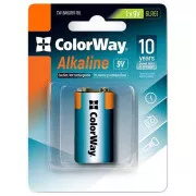 Colorway alkalna baterija 6LR61/ 9V/ 1 kos v pakiranju/ Blister