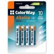 Alkalne baterije Colorway AAA/ 1,5 V/ 4 kosi v pakiranju/ Blister