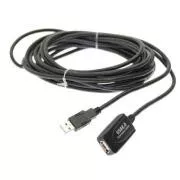 PremiumCord USB 2.0 repeater in podaljšek A/M-A/F 5 m