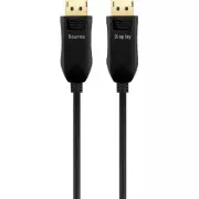 PremiumCord Optični priključni kabel DisplayPort 1.3/1.4 M/M, pozlačen priključek 30 m