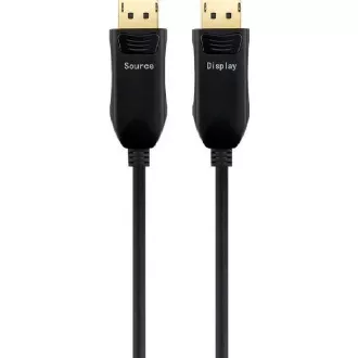 PremiumCord Optični priključni kabel DisplayPort 1.3/1.4 M/M, pozlačen priključek 30 m