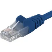 PremiumCord Povezovalni kabel UTP RJ45-RJ45 CAT6 7m modri