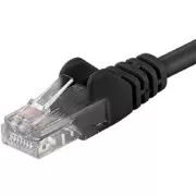 PremiumCord Povezovalni kabel UTP RJ45-RJ45 CAT6 10m črn